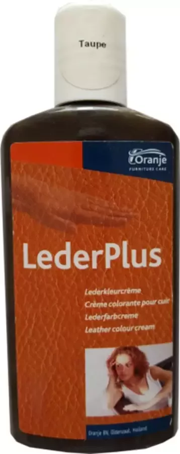 Oranje Lederplus Taupe (Meubelonderhoud)