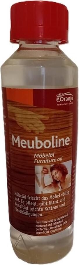 Oranje -meubelonderhoud-houtenmeubelolie-bescherming-voeding-voor binnen en buitenmeubelen