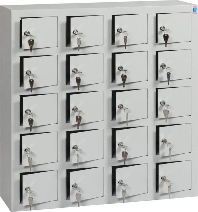 Orgami Nauta HFS 20-vaks Mini Lockerkast