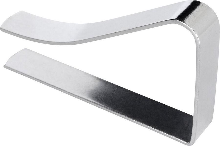 Orion group Tafelkleedklem Metaal Tafelkleed Clip Clips Tafelkleedklemmen Klemmen Tafelklemmen Klem voor Tafelkleden