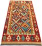 Orion Store Tapijt Rug Kilim Handgemaakte Kelim Authentiek Cadeau Speciaal Cadeau Uniek Cadeau Speciaal Present Handgemaakt Vloerkleed Afmetingen: 190 cm * 100 cm - Thumbnail 2