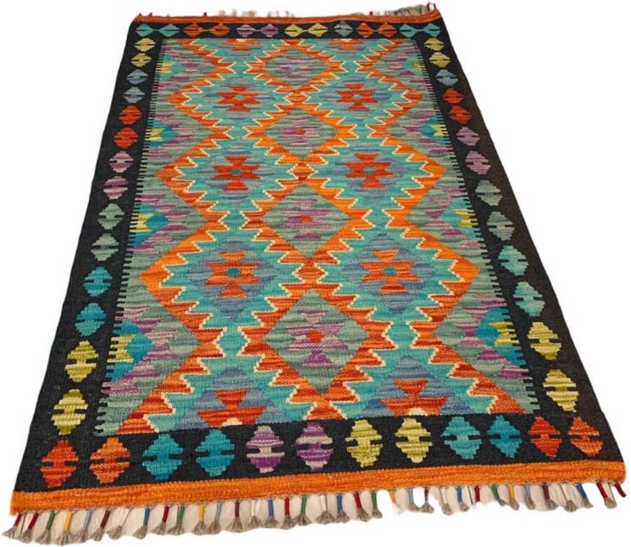 Orion Store Tapijt Rug Kilim Handgemaakte Kelim Authentiek Cadeau Speciaal Cadeau Uniek Cadeau Speciaal Present Handgemaakt Vloerkleed Afmetingen: 134 cm * 82 cm