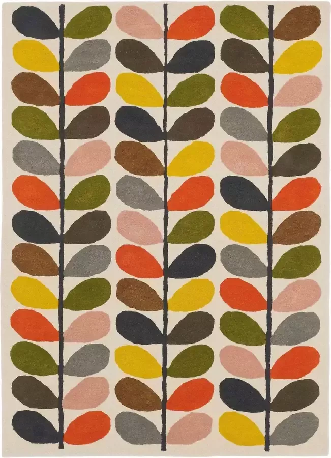 Orla Kiely Multi Stem 59505 Vloerkleed 160x230 Rechthoek Laagpolig Tapijt Modern Meerkleurig - Foto 2