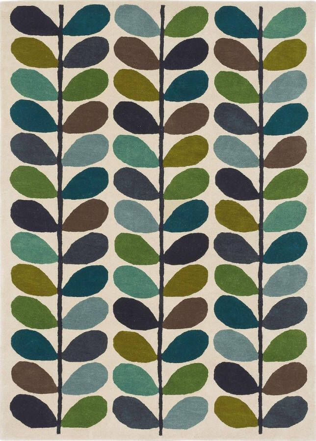 Orla Kiely Vloerkleed Multi Stem Kingfisher 059507 x 350 cm