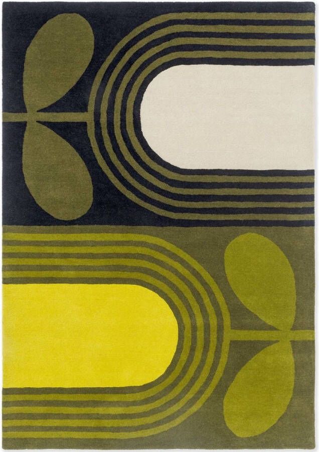 Orla Kiely Vloerkleed Striped Tulip Seagrass 160307 x 180 cm