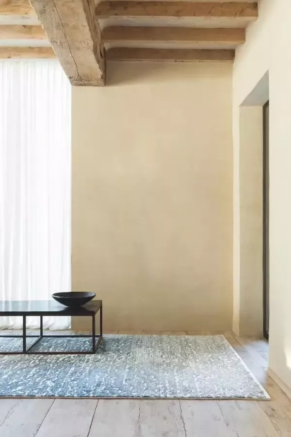 OSTA Sierra – Vloerkleed – Tapijt – geweven duurzaam – glans modern – trendy Blauw 200x290