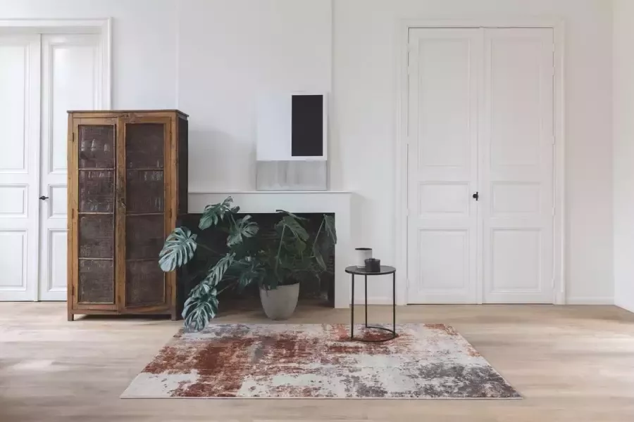 OSTA Sierra – Vloerkleed – Tapijt – geweven duurzaam – glans modern – trendy -Multi Grijs Bruin 120x170