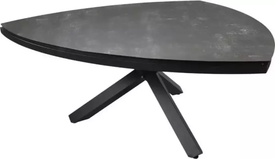 Outdoor Living Tafel Mojito Ceramic black driehoek 170x170cm