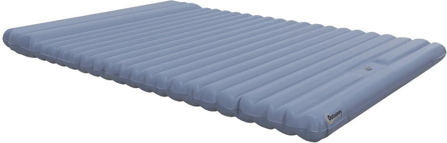 Outsunny Luchtmatras Waterdicht 40D Nylon TPU Blauw