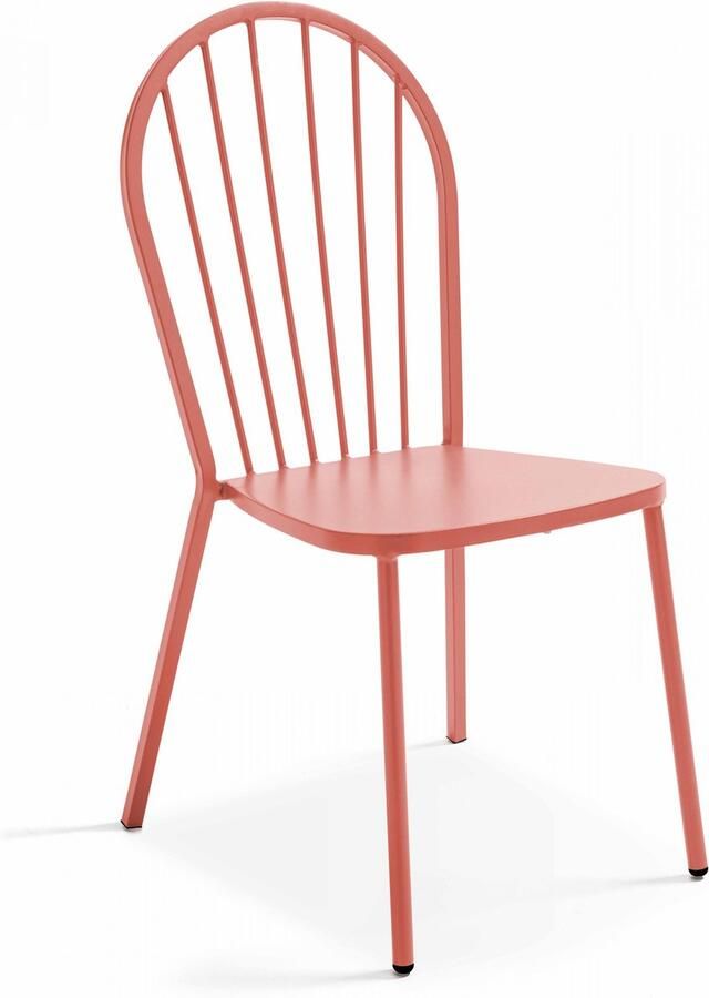 Oviala Bistrostoel van klei metaal Honfleur