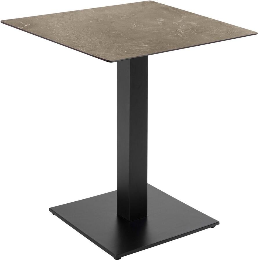 Oviala Eettafel 70 x 70 cm wit marmeren bekleding Opera