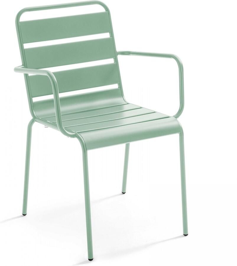 Oviala Groene salontafel van metaal Palavas