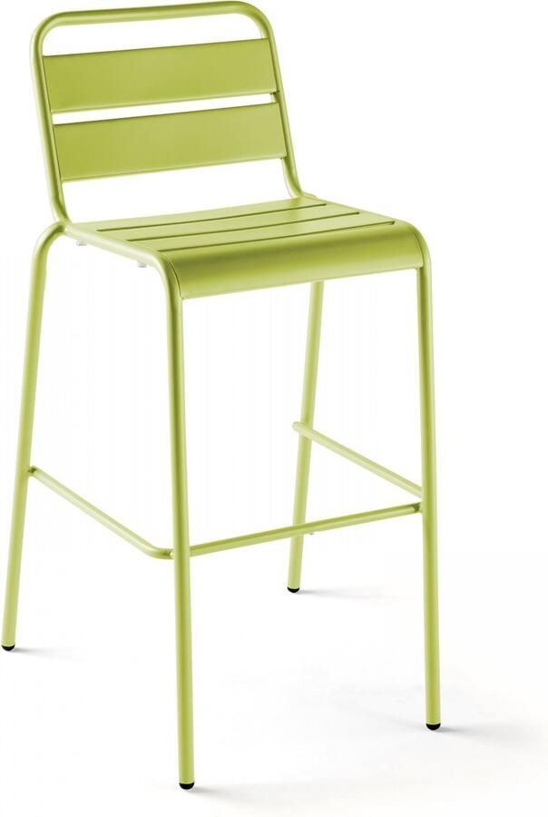 Oviala Hoge groene stoel Palavas