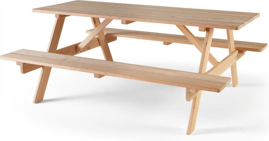 Oviala Houten picknicktafel Norman