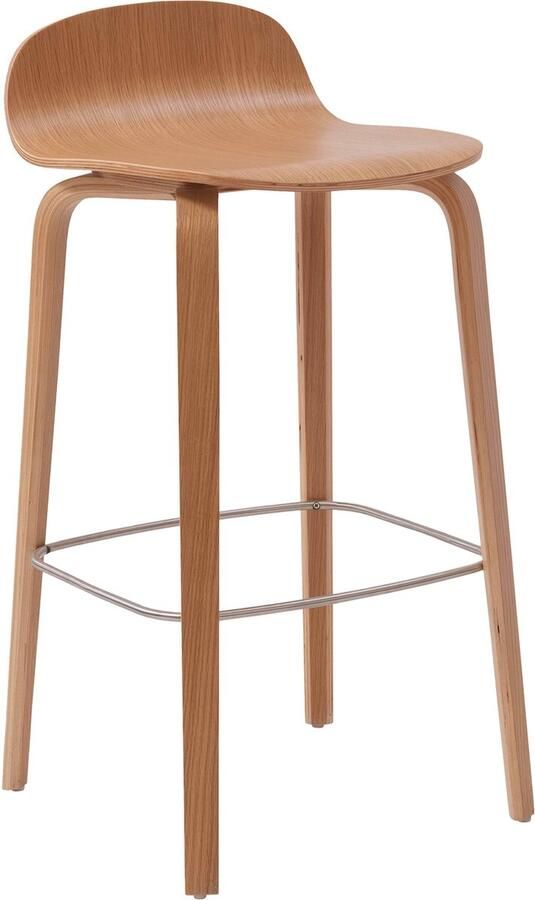 Oviala Kinderstoel van natuurlijk eiken multiplex Andi