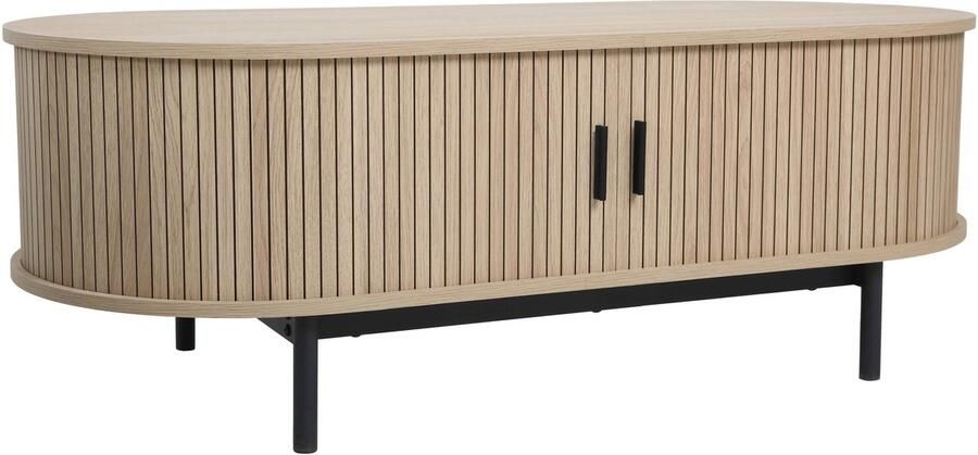Oviala MDF salontafel met beige melamine decor Louna