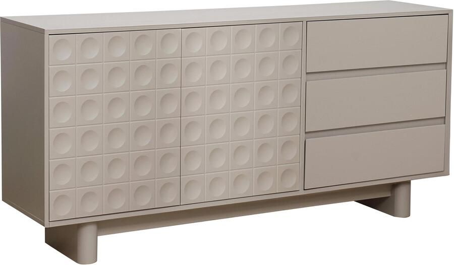 Oviala Modern rechthoekig dressoir L160 cm zwart Octave