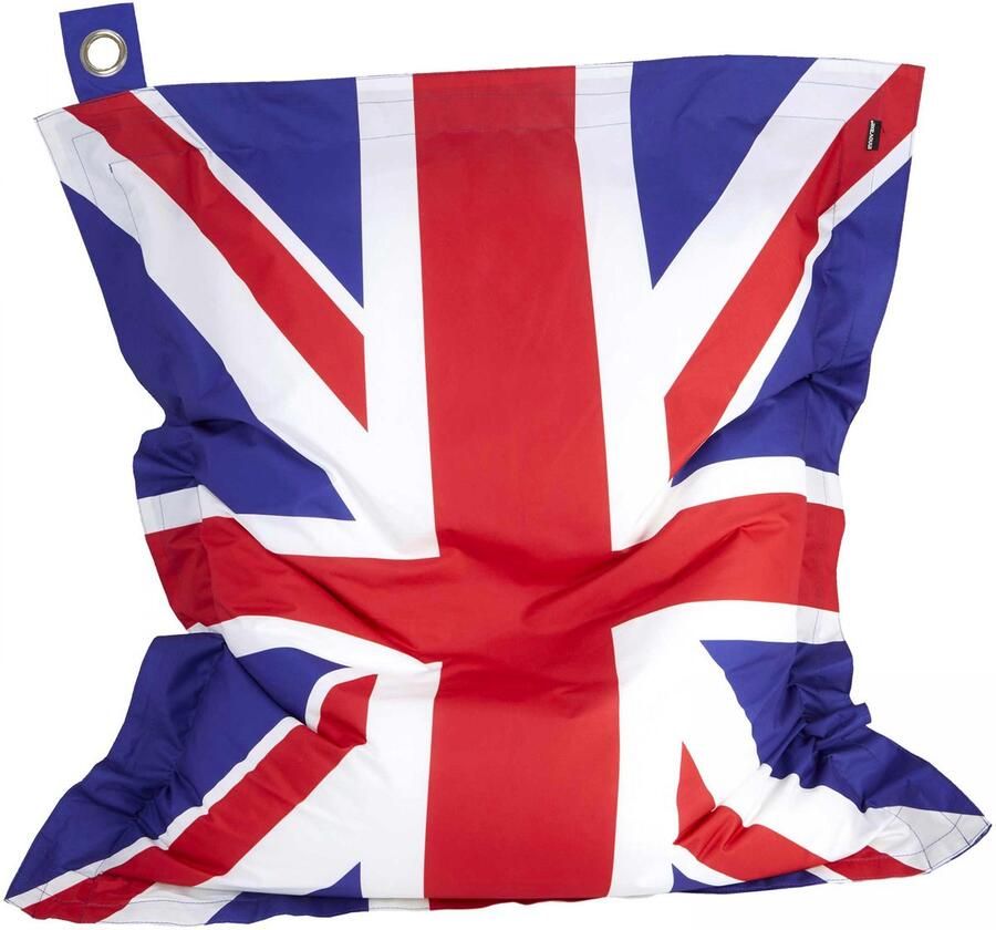 Oviala Lege hoes van polyester met de Britse vlag 140 x 120 cm Solys