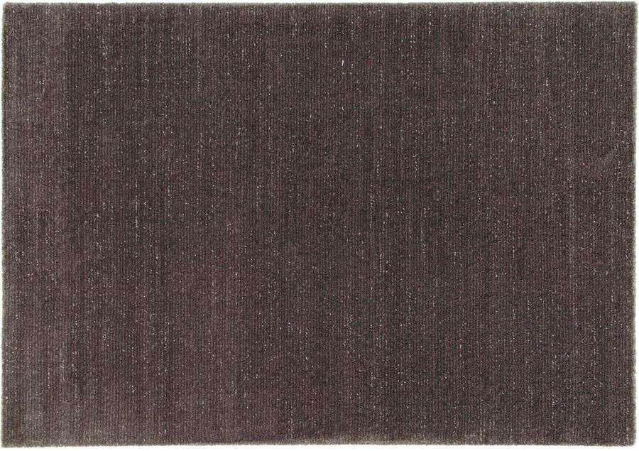 Oviala Rechthoekig tapijt van antracietgrijs polypropyleen 160 x 230 cm Manae