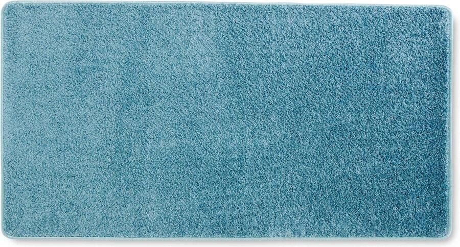 Oviala Rechthoekig tapijt van polypropyleen 80x150 cm blauw Lagom