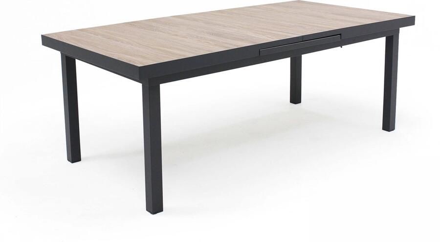 Oviala Tuintafel met 8 stoelen en 2 fauteuils van en keramiek