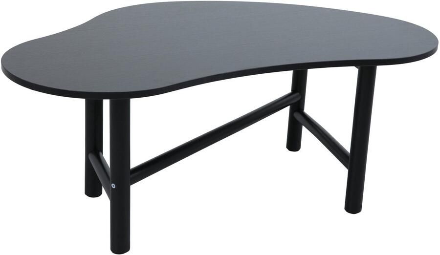 Oviala Zwarte melamine decor salontafel Spencer