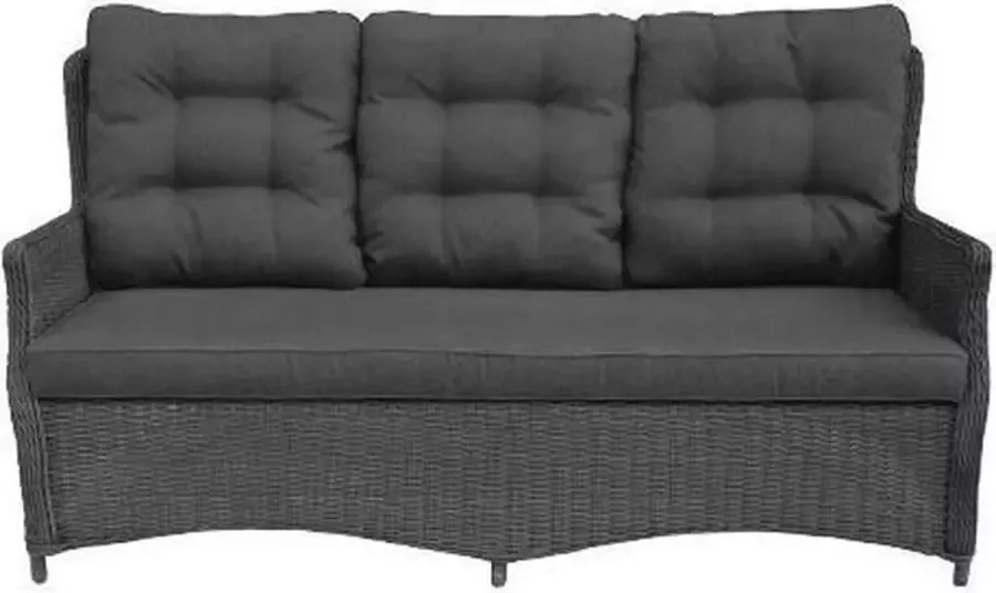 Own Coolt 3 zits loungebank Zwart