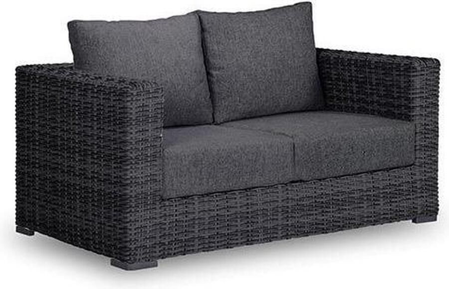 Own Houston 2 zits loungebank Zwart