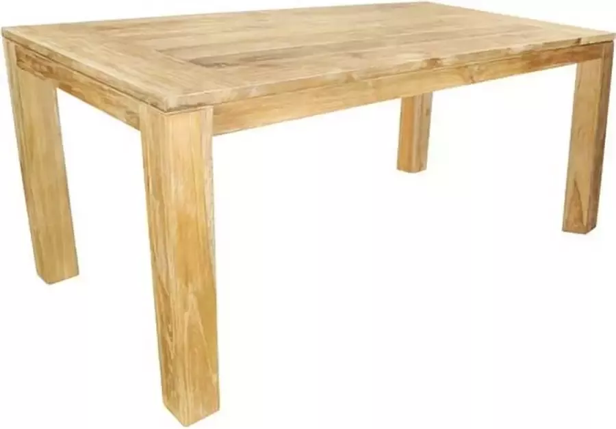 Own Teakhouten tafel Victoria 240 x 100 cm Hoogte 79 cm - Foto 2