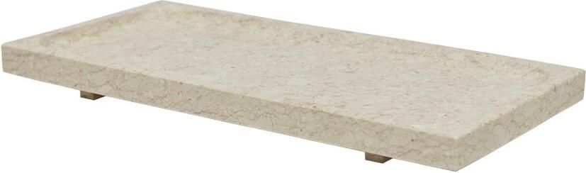 OYOY Savi marmeren plateau beige 30x14cm