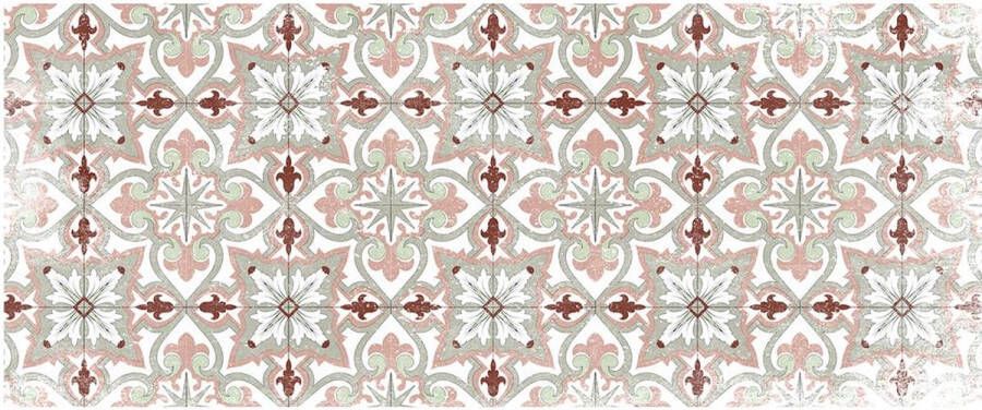 OZAIA Gangtapijt PALMA in vinyl met tegeleffect- 66x160cm Multikleuren L 160 cm x H 0.15 cm x D 66 cm