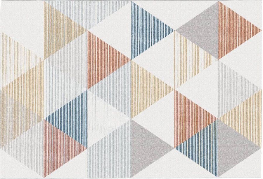 OZAIA Geometrisch tapijt 160 x 230 cm Meerdere kleuren GEOMIA L 230 cm x H 1.4 cm x D 160 cm