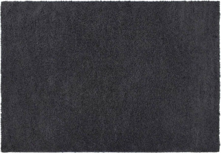 OZAIA Shaggy hoogpolig tapijt 200 x 300 cm Antraciet MILINIO L 300 cm x H 3.5 cm x D 200 cm