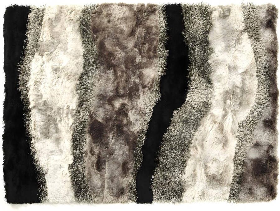 OZAIA Shaggy tapijt ECUME polyester 140 x 200 cm L 200 cm x H 3 cm x D 140 cm