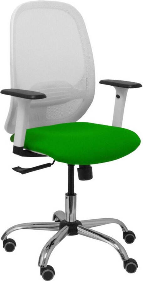 P&C Bureaustoel 354CRRP Wit Groen