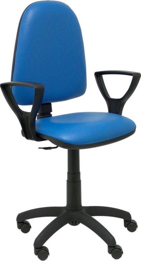 P&C Bureaustoel Ayna Similpiel 229B8RN Blauw