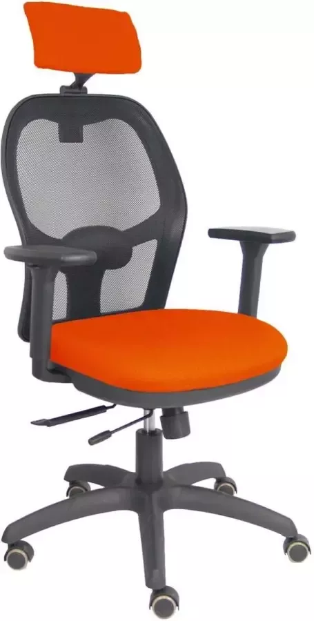P&C Bureaustoel met hoofdsteun B3DRPCR Donker oranje