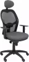 P&C Bureaustoel met hoofdsteun Jorquera ALI600C Zwart - Thumbnail 1