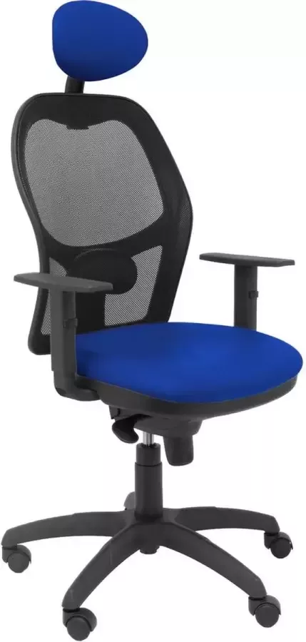 P&C Bureaustoel met hoofdsteun Jorquera malla Piqueras y Crespo SNSPAZC Blauw