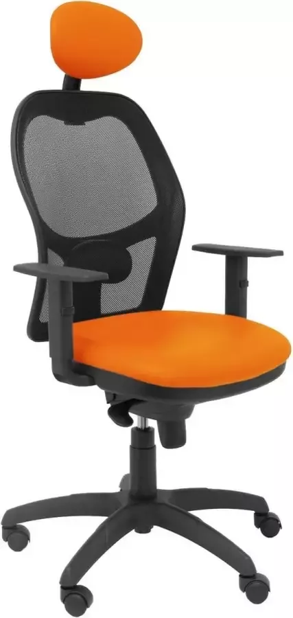 P&C Bureaustoel met hoofdsteun Jorquera malla Piqueras y Crespo SNSPNAC Oranje