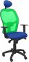 P&C Bureaustoel met hoofdsteun Jorquera Piqueras y Crespo ALI229C Blauw - Thumbnail 3