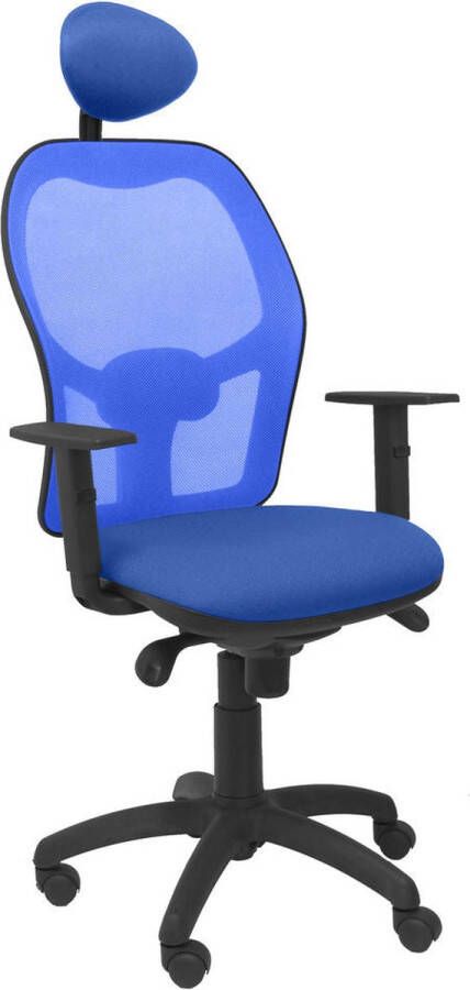 P&C Bureaustoel met hoofdsteun Jorquera Piqueras y Crespo ALI229C Blauw