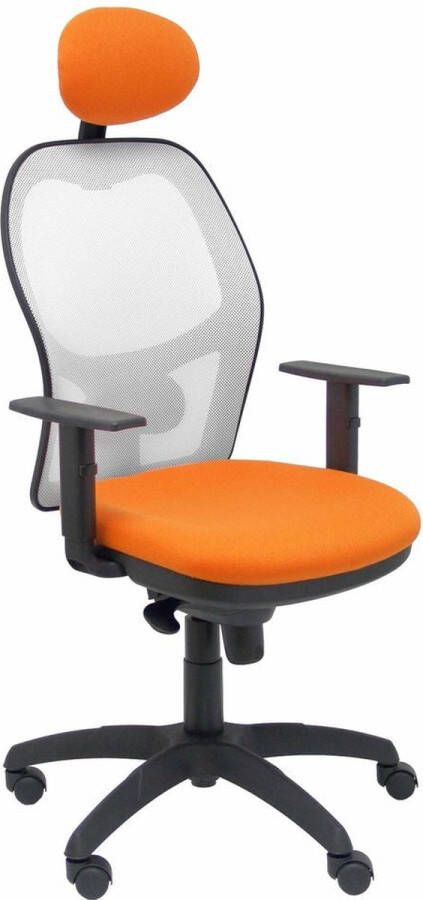 P&C Bureaustoel met hoofdsteun Jorquera Piqueras y Crespo ALI308C Oranje