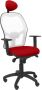 P&C Bureaustoel met hoofdsteun Jorquera Piqueras y Crespo ALI350C Rood - Thumbnail 3