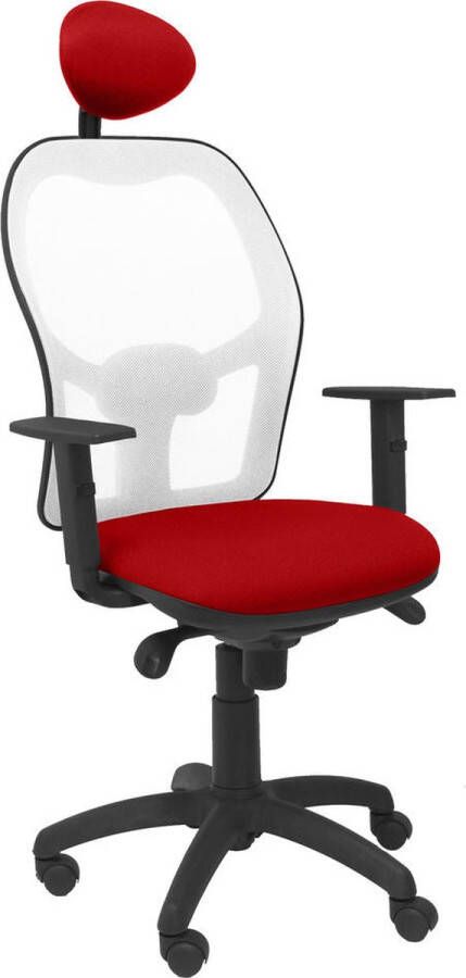P&C Bureaustoel met hoofdsteun Jorquera Piqueras y Crespo ALI350C Rood