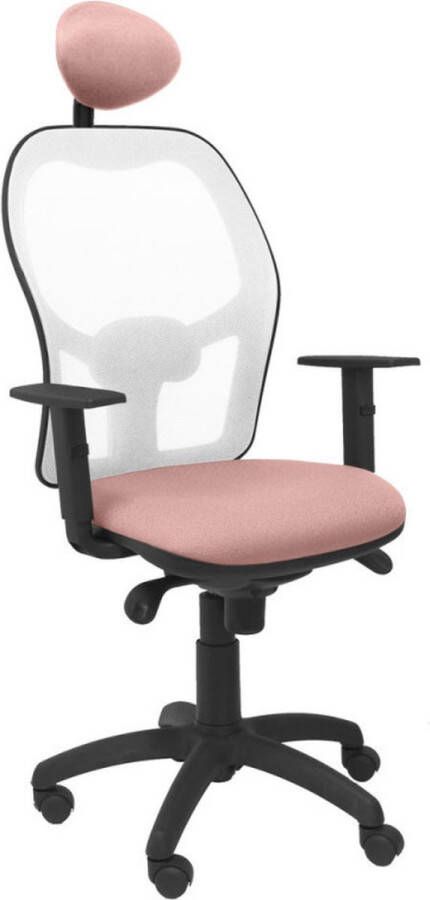P&C Bureaustoel met hoofdsteun Jorquera Piqueras y Crespo ALI710C Roze