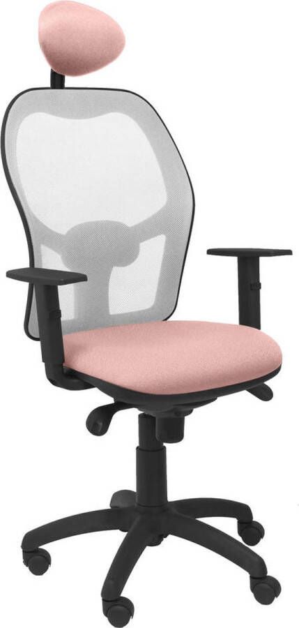P&C Bureaustoel met hoofdsteun Jorquera Piqueras y Crespo ALI710C Roze