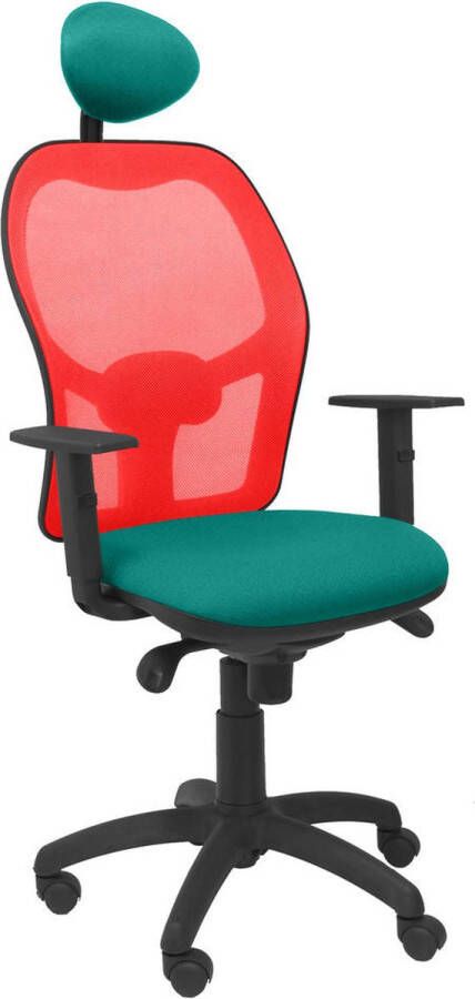 P&C Bureaustoel met hoofdsteun Jorquera Piqueras y Crespo BALI39C Lichtgroen