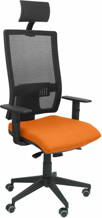 P&C Bureaustoel met hoofdsteun Horna bali Piqueras y Crespo BALI308 Oranje