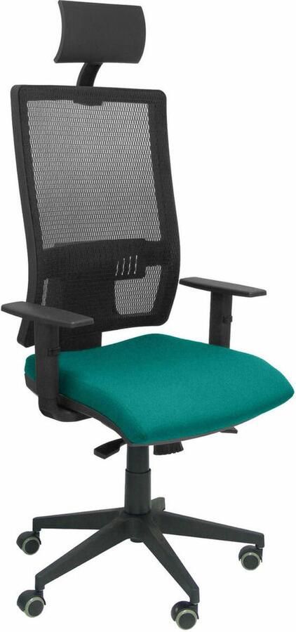 P&C Bureaustoel met hoofdsteun Horna bali Piqueras y Crespo SBALI39 Lichtgroen